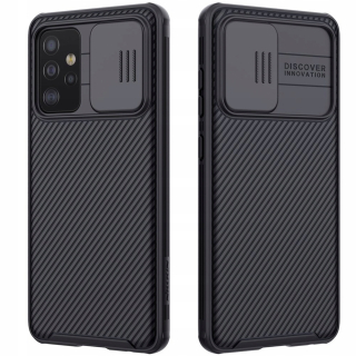 Samsung Galaxy A52, 4G / 5G kryt obal Camshield Case pouzdro NILLKIN černý
