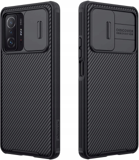 Xiaomi Redmi Note 11T, kryt obal Camshield Case pouzdro NILLKIN černý