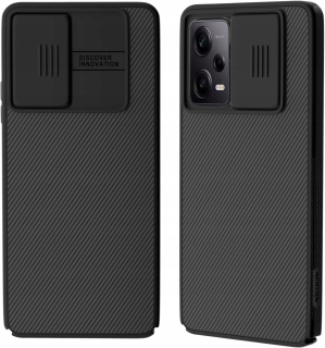 Xiaomi Redmi Note 12 Pro+, 5G kryt obal Camshield Case pouzdro NILLKIN černý