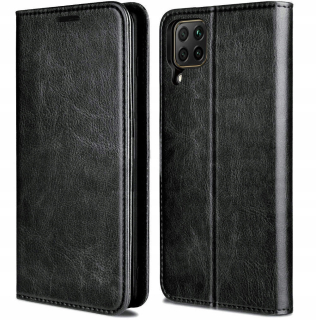Samsung Galaxy M22, magnetické pouzdro, obal, kryt SKIN, 100% kůže