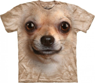 Tričko 3D potisk - Chihuahua Face, pes - The Mountain
