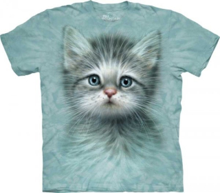 Tričko 3D potisk - Blue Eyed Kitten, kotě, malá kočka - The Mountain