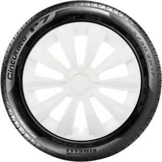 OPEL 15'' kompatibilní s modely, poklice na kola 4ks (sad) delta bílá