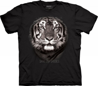 Tričko 3D potisk - Tiger Save Our Species Protect, Tygr - The Mountain