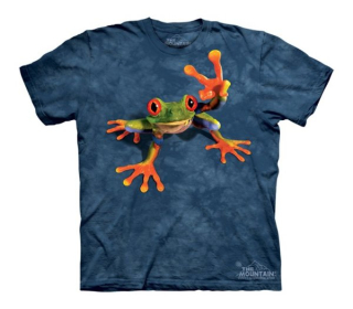 Tričko 3D potisk - Victory Frog, žába - The Mountain / děti