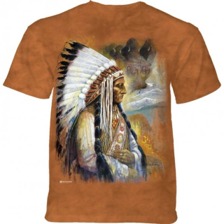 Tričko 3D potisk - Spirit of the Sioux Nation, Indián - The Mountain