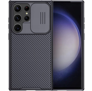 Samsung Galaxy S23 Ultra, kryt obal Camshield Case pouzdro NILLKIN černý