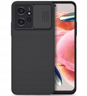 Xiaomi Redmi Note 12, 4G kryt obal Camshield Case pouzdro NILLKIN černý