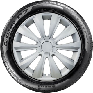 AUDI 16'' kompatibilní s modely, poklice na kola 4ks (sad) DELTA