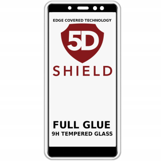 Samsung Galaxy A6 2018, ochranné sklo 3D / 5D / 6D Full Glue na celý displej